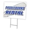 Signmission Paddle Board Rental Yard Sign & Stake outdoor plastic coroplast window, C-1824 Paddle Board Rental C-1824 Paddle Board Rental - alternate 1